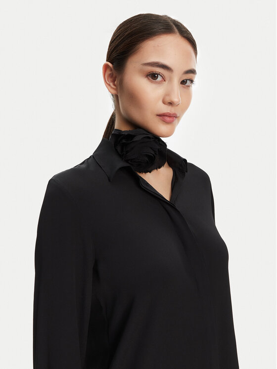 Marella Marella Πουκάμισο Cabiria 2523116071 Μαύρο Regular Fit