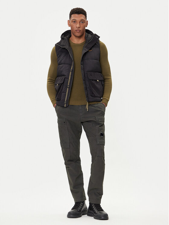Aeronautica Militare Aeronautica Militare Mellény 252AB3017UCT04211 Fekete Regular Fit