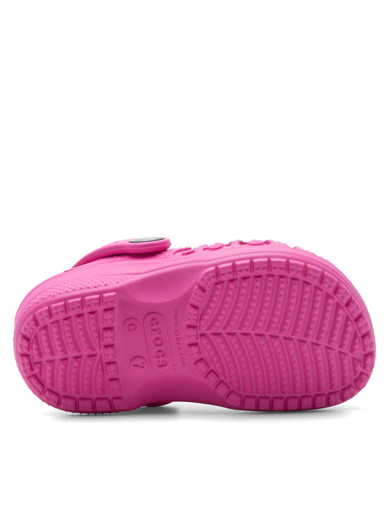 Crocs Crocs Papucs BAYA CLOG T 207012-6QQ Rózsaszín