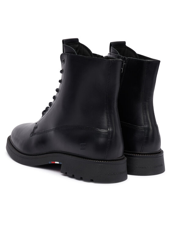 Tommy Hilfiger Tommy Hilfiger Kozaki Comfort Lwt FM0FM05593 Czarny