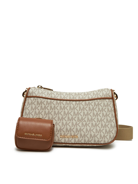 Michael Kors Kabelka Jet Set 32S3GJ6C8B Béžová