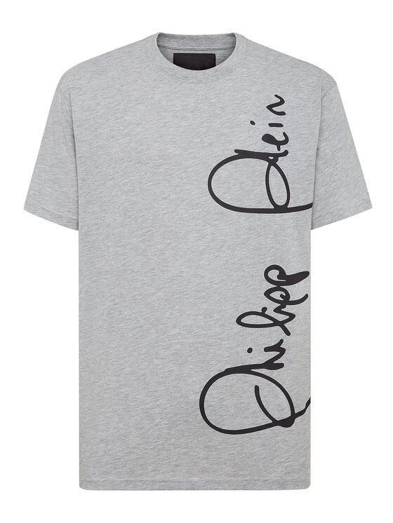 PHILIPP PLEIN PHILIPP PLEIN T-Shirt 10411 Beżowy Regular Fit
