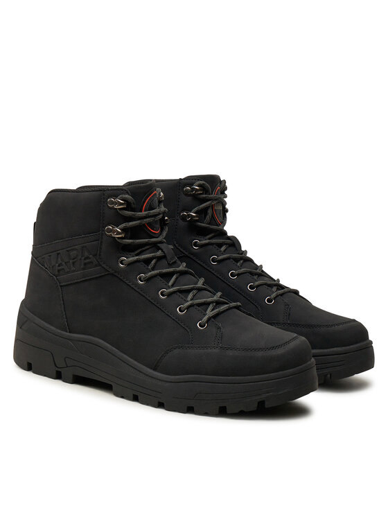 Napapijri Napapijri Schnürstiefeletten Herb NP0A4IJH Schwarz