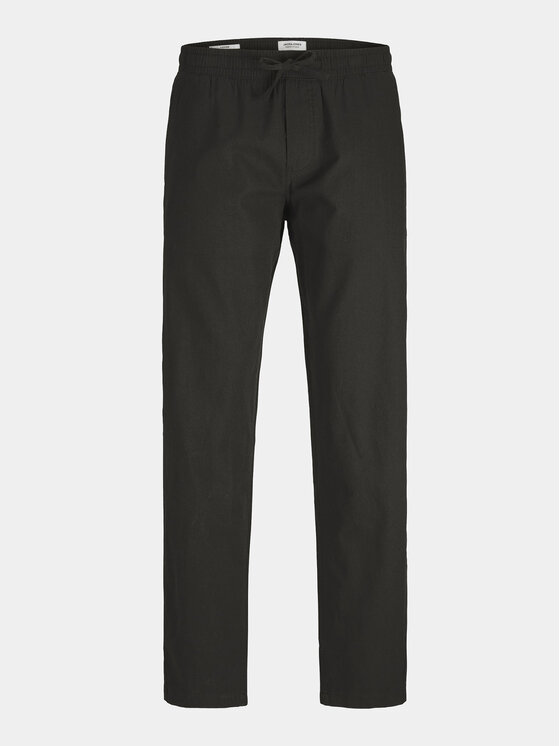 Jack&Jones Jack&Jones Hlače Summer 12248606 Crna Relaxed Fit