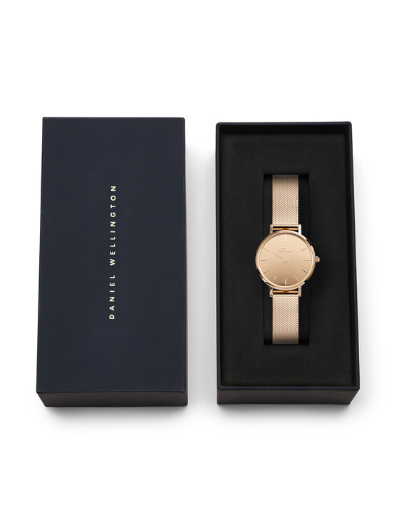 Daniel Wellington Daniel Wellington Zegarek Petite Reflection 28 DW00100795 Różowe złoto