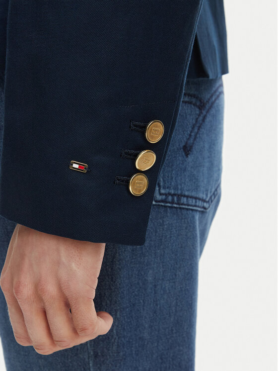 Tommy Hilfiger Tommy Hilfiger Sakko WW0WW49335 Dunkelblau Slim Fit