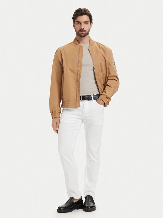 BOSS BOSS Jeans H-Delaware 50561555 Weiß Slim Fit