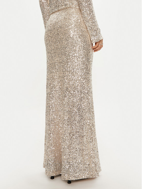 Bruuns Bazaar Bruuns Bazaar Spódnica maxi Joanelle BBW4195 Beżowy Slim Fit