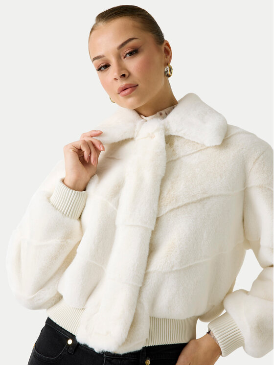 Marciano Guess Marciano Guess Kožušina 5BGL11 7375A Biela Regular Fit