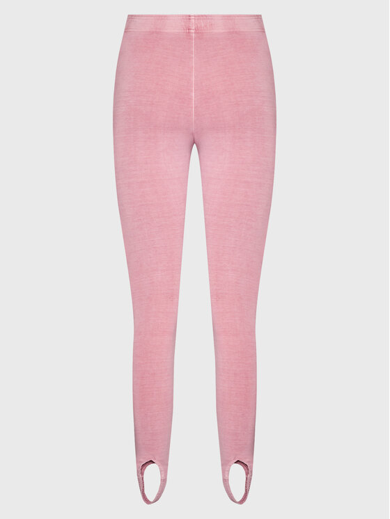 Reebok Reebok Leggings Classics Natural Dye Stirrup HK4961 Rózsaszín Slim Fit