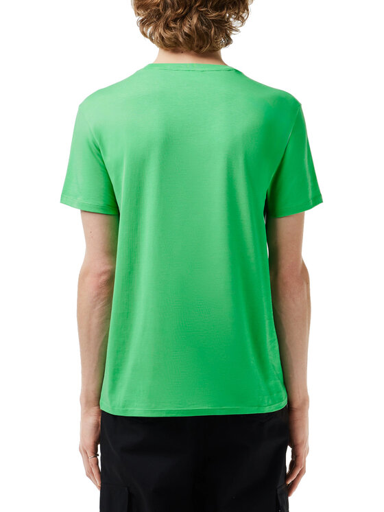 Lacoste Lacoste T-shirt TH6709 Verde Regular Fit