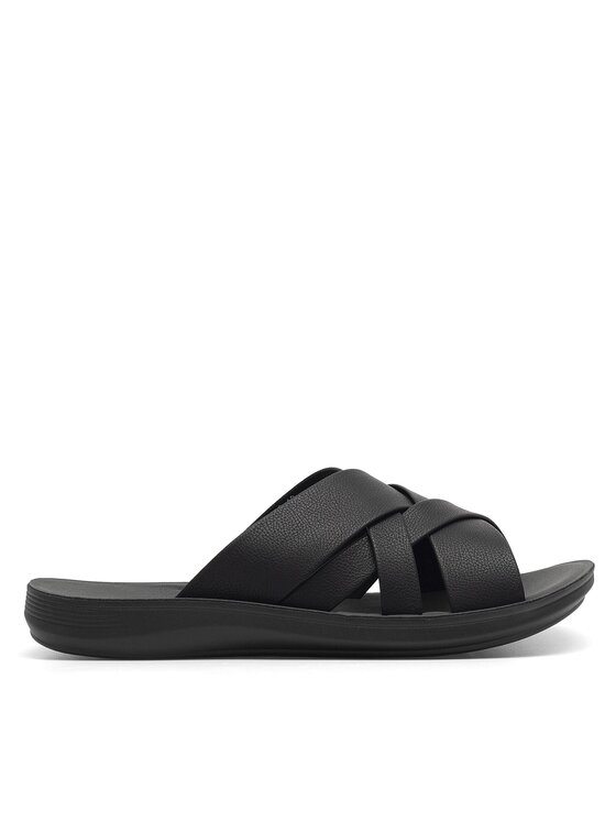 Lanetti Lanetti Ciabatte MSS20505-02 Nero