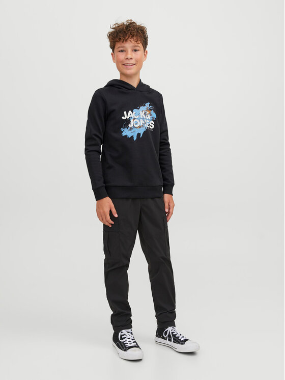 Jack&Jones Junior Jack&Jones Junior Μπλούζα 12237210 Μαύρο Regular Fit