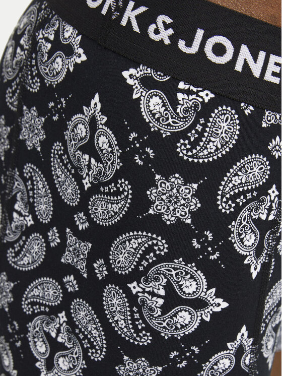 Jack&Jones Jack&Jones Набір з 3 пар боксерів Paris 12259575 Чорний