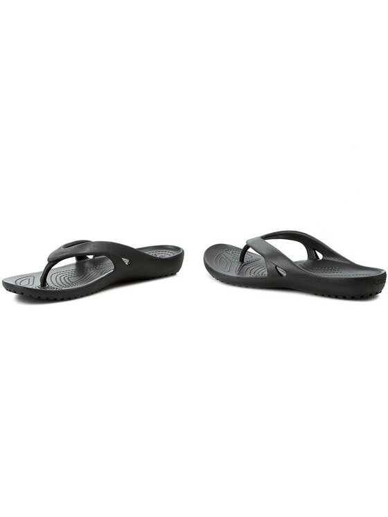 Crocs Zehentrenner Kadee II Flip W 202492 Schwarz Modivo