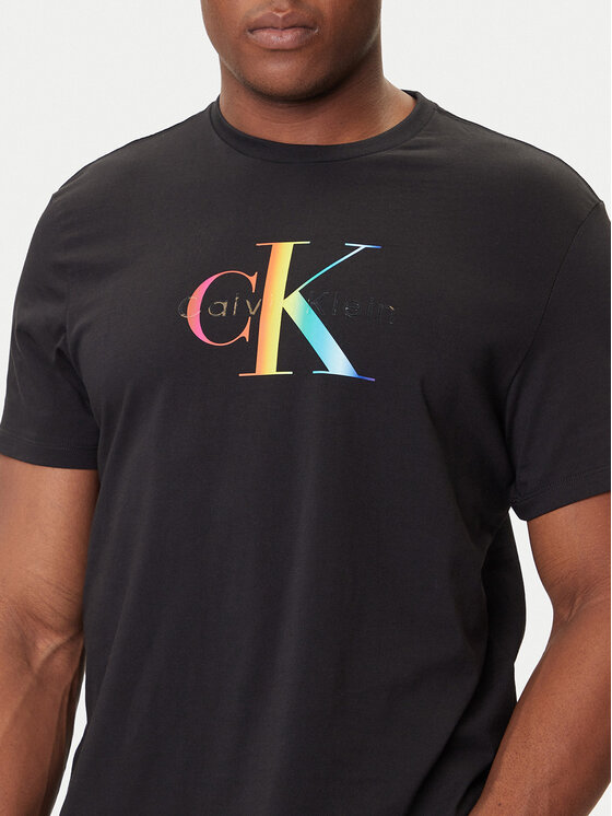 Calvin Klein Jeans Calvin Klein Jeans T-krekls Pride Graphic LV04RC800G Melns Regular Fit