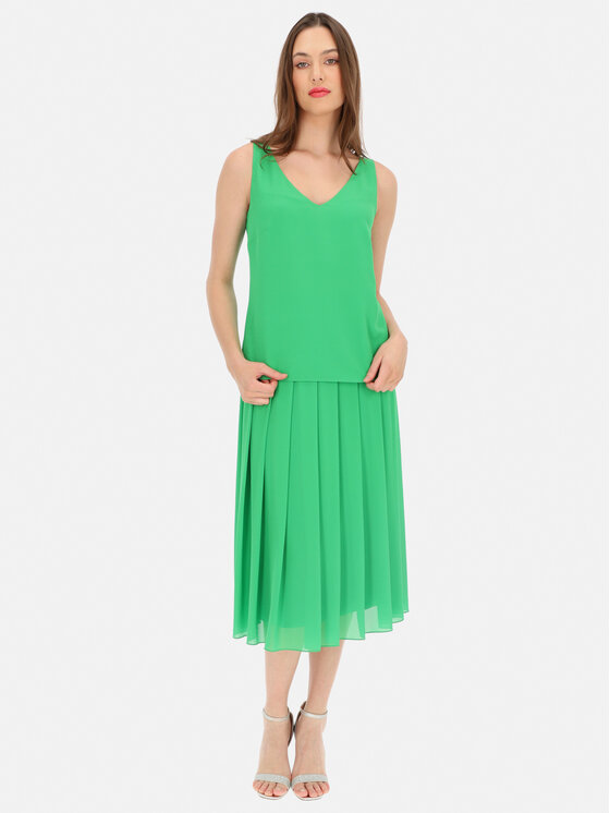 L’AF L’AF Bluzka Taliana Zielony Regular Fit
