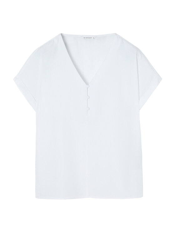 TATUUM Tatuum Bluzka MASALA 1 Écru Loose Fit