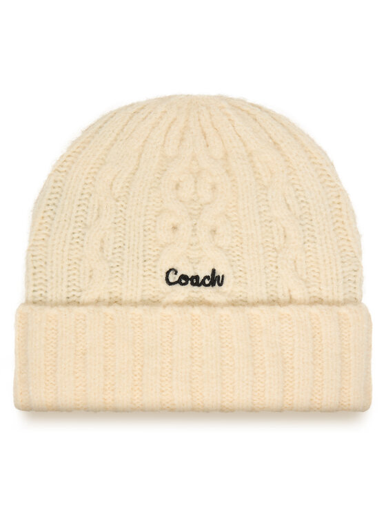 Coach Czapka CCL47 Écru
