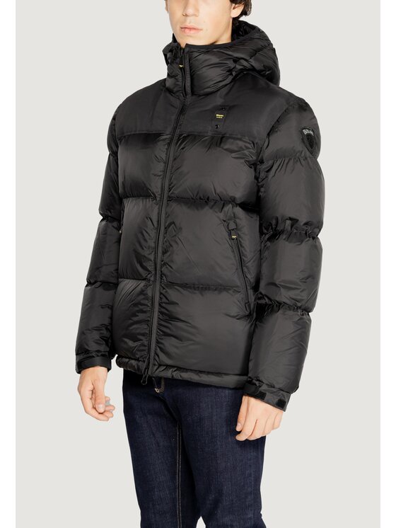 Blauer Blauer Παλτό BERNARD Μαύρο Regular Fit