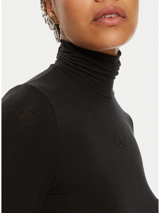 PINKO Pinko Rollkragenpullover Abdaly 102067 A24I Schwarz Regular Fit