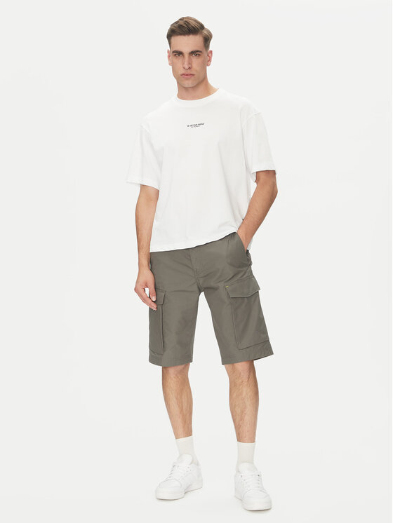 G-Star Raw G-Star Raw Szorty materiałowe Core D26220-C973 Szary Regular Fit