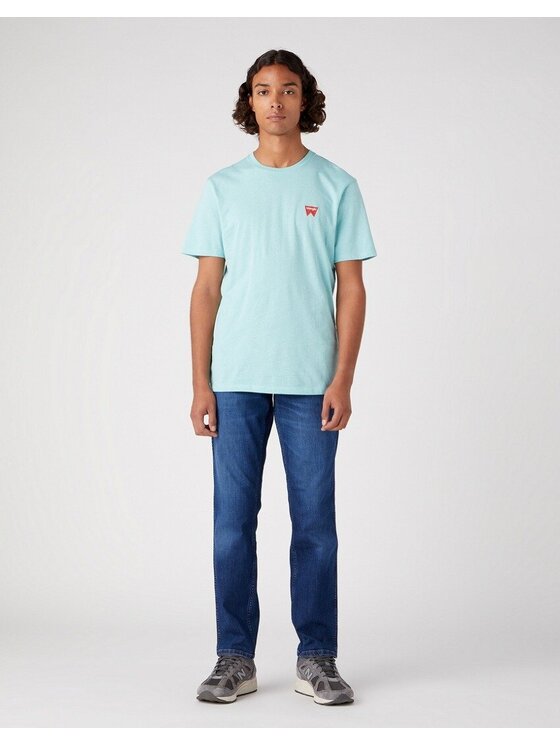 Wrangler Wrangler Jeans W15QYJZ99 Blu scuro Straight Leg