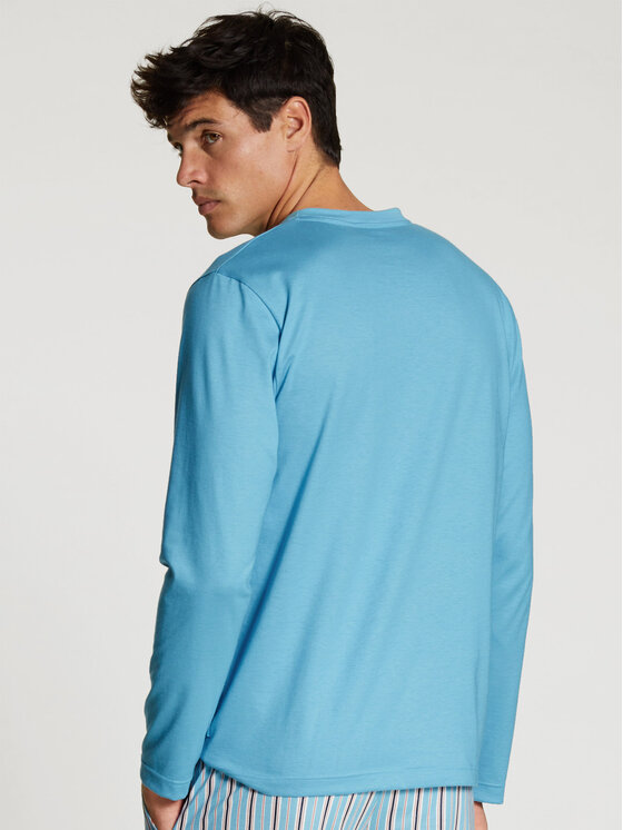 Calida Calida T-Shirt 15784 Błękitny Comfortable Fit