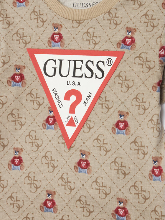 Guess Guess Комплект блуза и панталон I5BG17 I3Z14 Червен Regular Fit