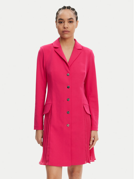 DKNY DKNY Koktélruha DD4K1D67 Rózsaszín Regular Fit