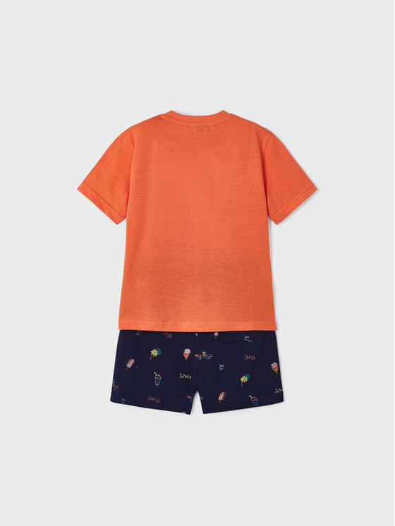 Completo T-shirt e pantaloncini 3676 Multicolore