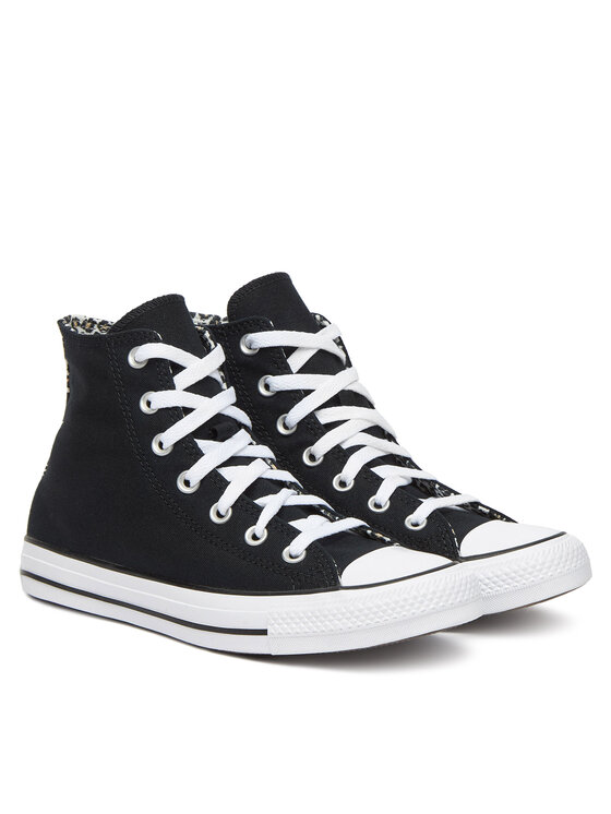 Converse Converse Tenisice Chuck Taylor All Star Leopard A14940C Crna