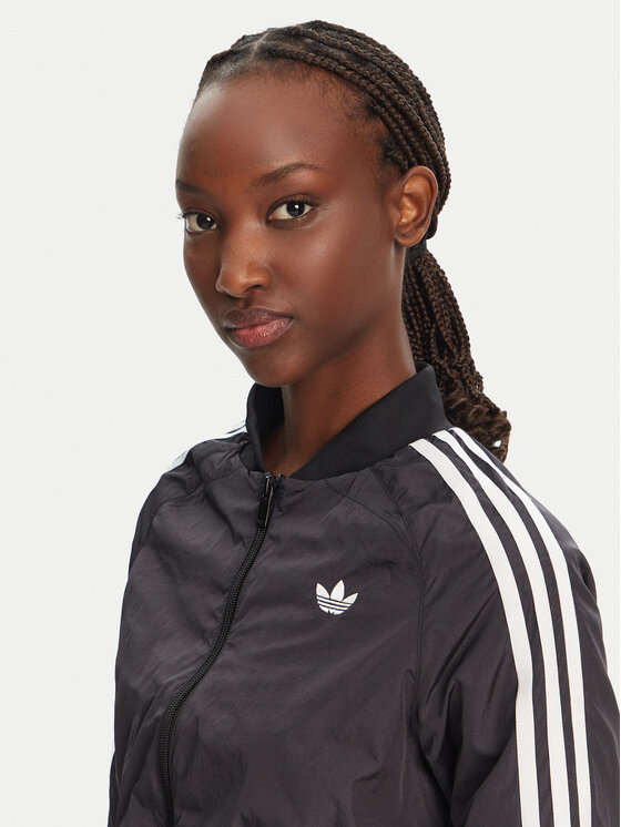 adidas adidas Bluza adicolor Teamgeist JD0264 Czarny Slim Fit