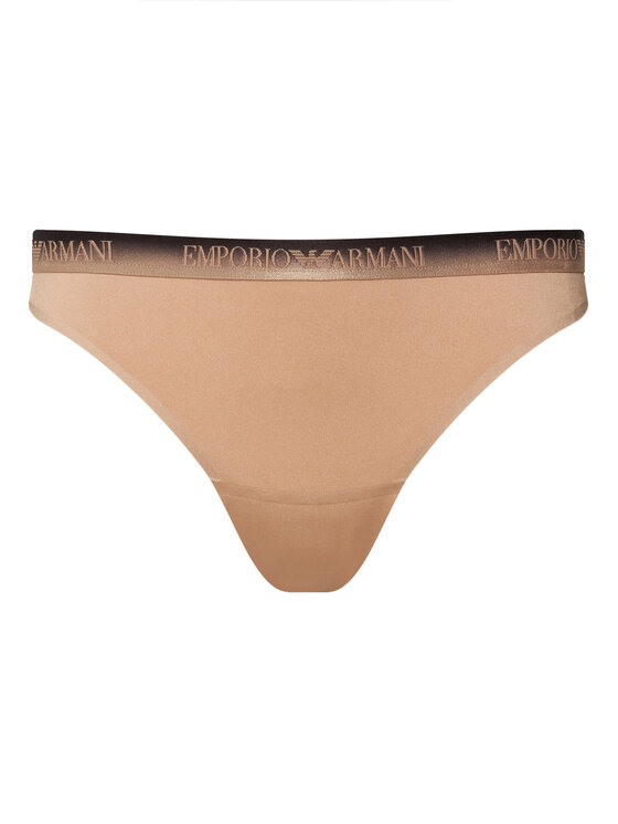 Emporio Armani Underwear Emporio Armani Underwear Stringų komplektas EW000402 AF25572 U4134 Smėlio