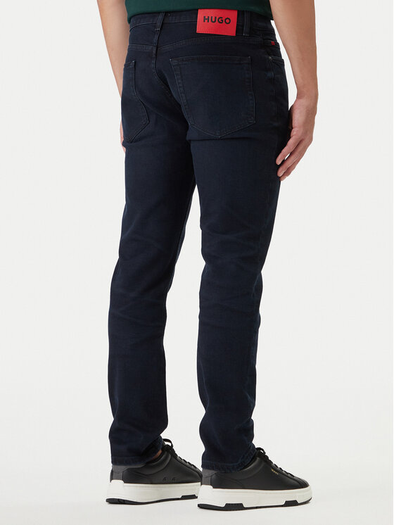HUGO HUGO Džínsy 50517493 Tmavomodrá Extra Slim Fit