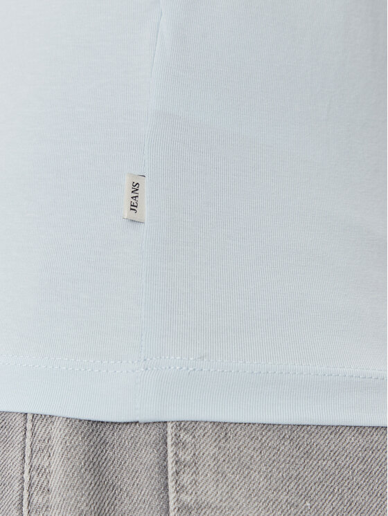 Guess Jeans Guess Jeans T-Shirt W4YI03 J1314 Błękitny Slim Fit