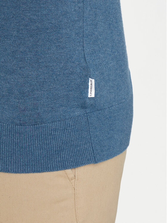 Lindbergh Lindbergh Maglione 30-80043 Blu Slim Fit