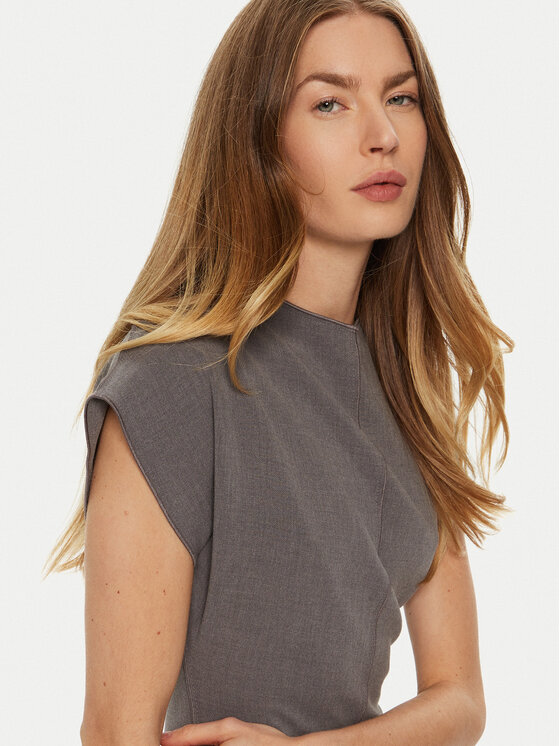 ACCESS FASHION ACCESS FASHION Coctailkleid 44-3311-504 Grau Slim Fit