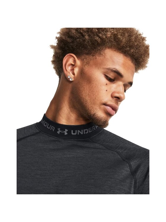 Under Armour Under Armour T-Shirt CG Armour Twist Mock Czarny Basic Fit