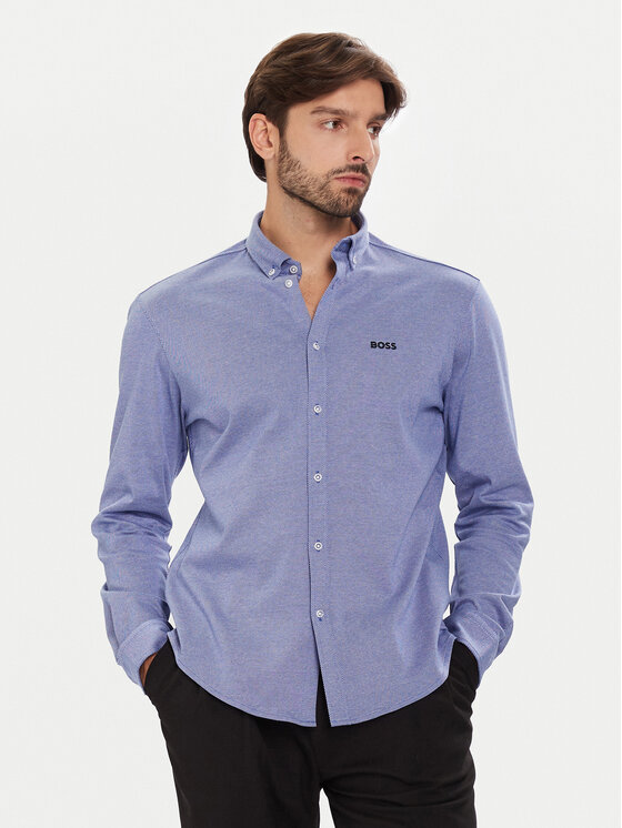 BOSS BOSS Hemd B_Motion 50544795 Blau Regular Fit