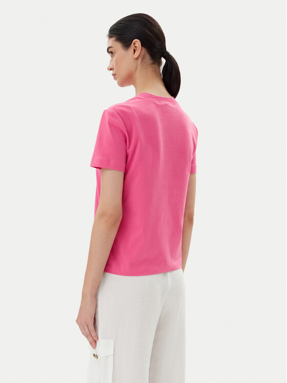 Versace Jeans Couture Versace Jeans Couture Футболка 78HAHS04 Рожевий Regular Fit