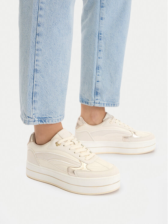 MEXX Sneakers CEO-MI001010961W Écru