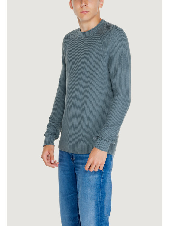 Calvin Klein Jeans Calvin Klein Jeans Sweter SOFT UTILITY RAGLAN Zielony Utility Fit