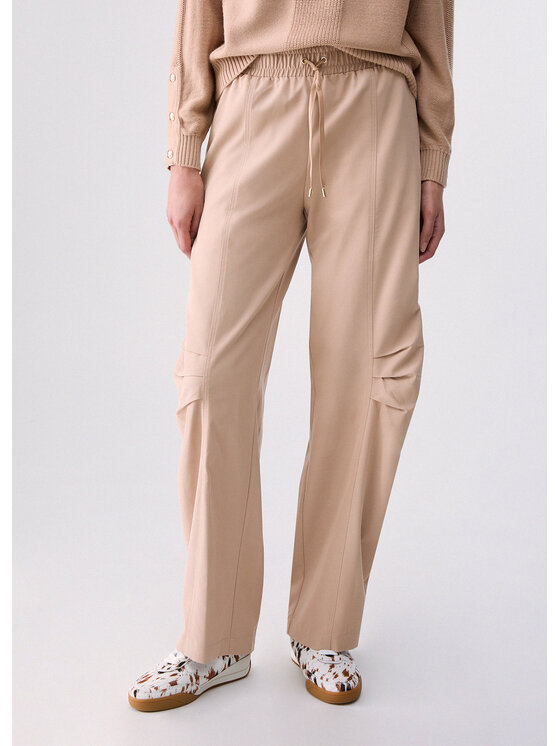 Liu Jo Liu Jo Pantaloni di tessuto TF6268T700AX0534 Beige Regular Fit