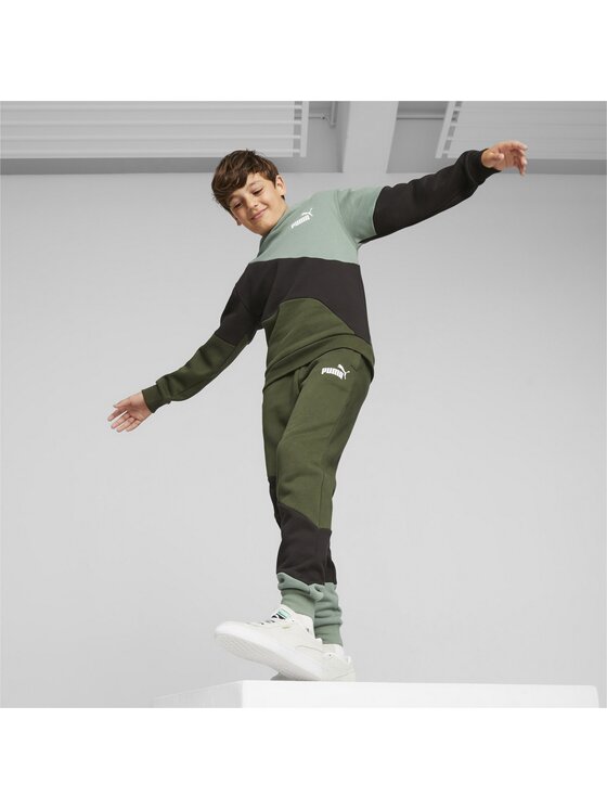 Puma Puma Spodnie dresowe 675237 Zielony Regular Fit