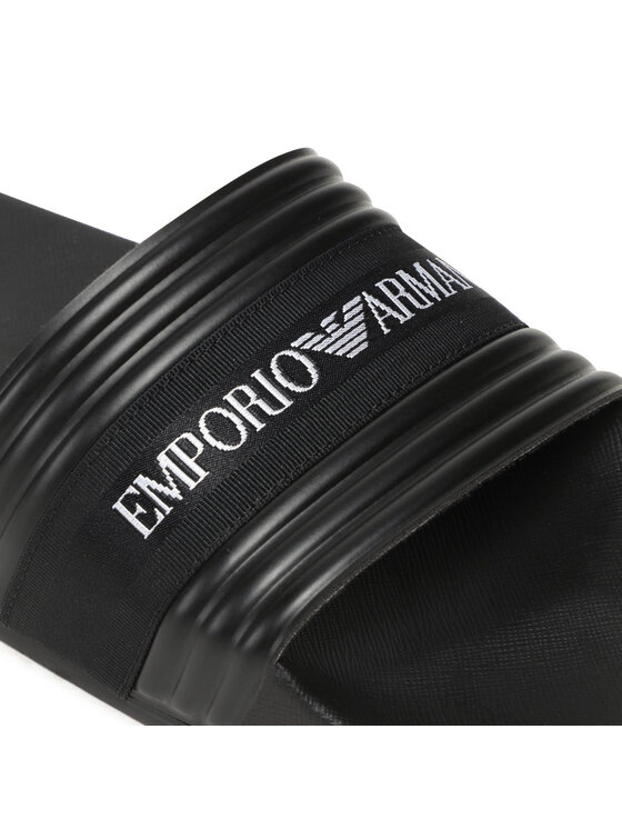 Emporio Armani Emporio Armani Klapki XVPS03 XN127 00002 Czarny