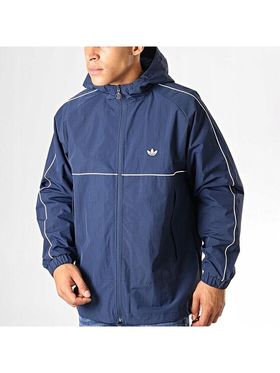adidas Originals adidas Originals Kurtka przejściowa SHELL JACKET Granatowy Regular Fit