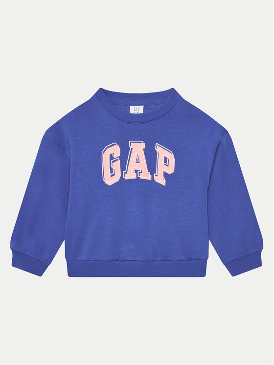 Gap Gap Pulóver 746173-01 Kék Relaxed Fit