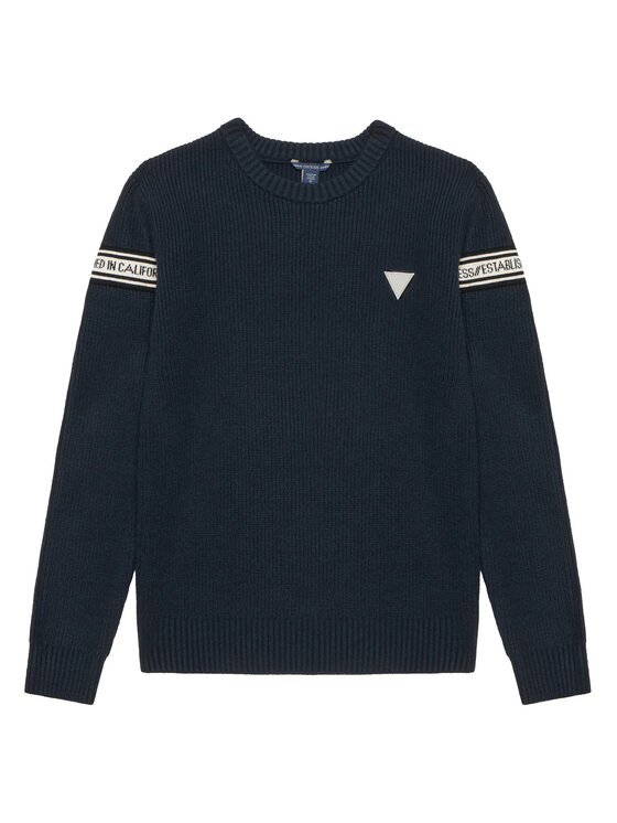 Guess Guess Pullover L6BR08 Z1492 Dunkelblau Regular Fit