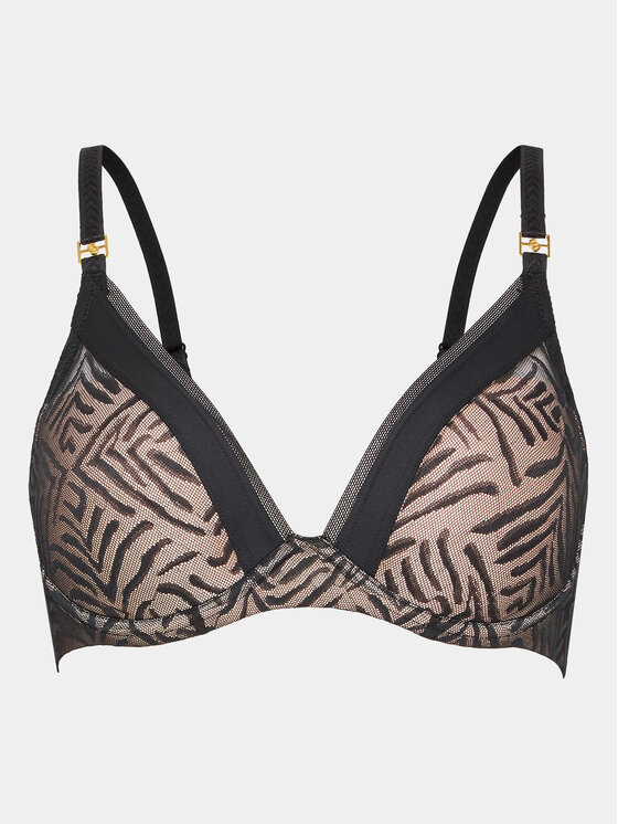 Chantelle Chantelle Сутиен с банели Graphic Allure C21T20 Черен